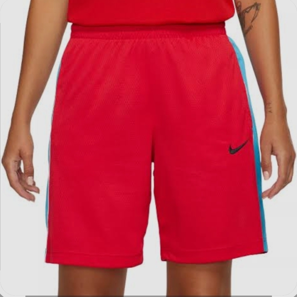 Nike Men's Red and Blue Basketball Shorts
